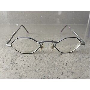Vintage Eyeglasses FRAMES ONLY Casanova style Multicolored Italy M 450 44-22